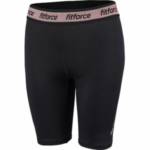 Fitforce SOLTA Dámské fitness šortky, černá, velikost