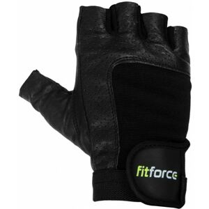 Fitforce PFR01 černá XS - Fitness rukavice