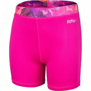 Fitforce TARU Dívčí fitness šortky, růžová, veľkosť 152-158