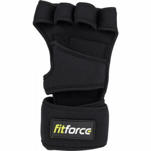 Fitforce TAUR Fitness rukavice, černá, velikost S