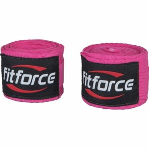 Fitforce WRAPS 2,75M Bandáž, Růžová,Černá, velikost