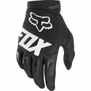 Fox DIRTPAW JR černá S - Dětské cyklo rukavice
