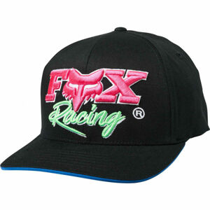 Fox CASTR FLEXFIT černá S/M - Pánská kšiltovka