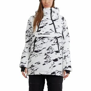 FUNDANGO HOOPER ANORAK Dámská lyžařská/snowboardová bunda, bílá, velikost
