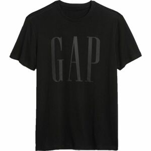 GAP CORP LOGO Pánské tričko, černá, veľkosť XL