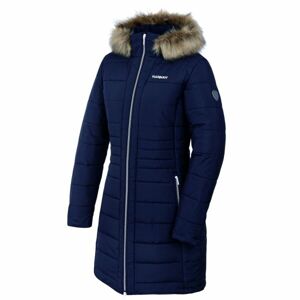 Hannah REE Dámský zimní kabát, Modrá,Bílá, velikost 40