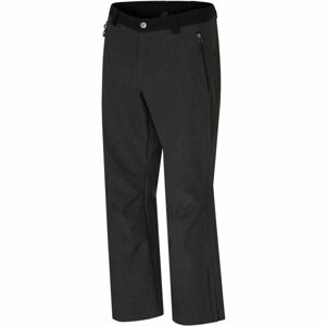 Hannah EDGARD Pánské softshellové kalhoty, Tmavě šedá,Černá, velikost L