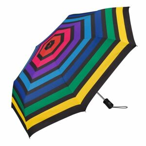 HAPPY RAIN MULTICOLOR Dámský automatický deštník, mix, veľkosť UNI