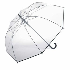 HAPPY RAIN GOLF Partnerský deštník, transparentní, veľkosť UNI