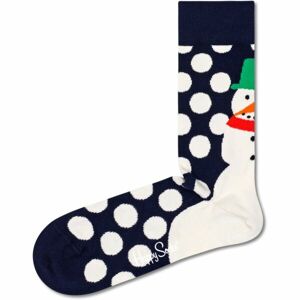 HAPPY SOCKS JUMBO SNOWMAN Klasické ponožky, tmavě modrá, velikost 36-40