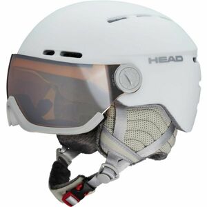 Head QUEEN bílá (54 - 57) - Dámská lyžařská helma