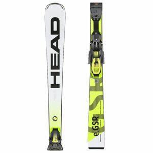 Head WC REBELS E-GSR+PRD 12 GW Sjezdové lyže, bílá, veľkosť 163