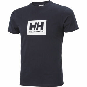 Helly Hansen TOKYO T-SHIRT Pánské triko, Tmavě modrá,Bílá, velikost