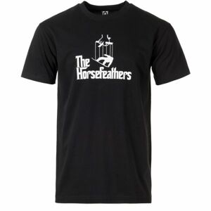 Horsefeathers OMERTA T-SHIRT černá M - Pánské tričko