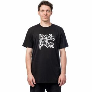 Horsefeathers ORIGINAL T-SHIRT černá XL - Pánské tričko