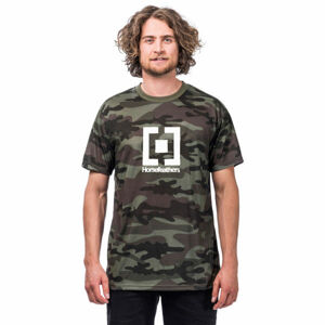 Horsefeathers BASE T-SHIRT tmavě zelená L - Pánské tričko