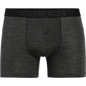 Icebreaker ANATOMICA COOL-LITE BOXERS Pánské boxerky, černá, velikost XL