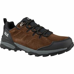 Jack Wolfskin MTN GOAT LOW M Pánská outdoorová obuv, hnědá, veľkosť 42