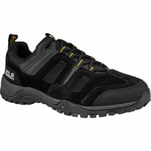 Jack Wolfskin ROYAL HIKE LOW M Pánská outdoorová obuv, černá, velikost 42.5
