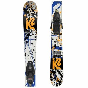 K2 POACHER JR FDT 7.0 SET Dětské freestylové lyže s vázáním, černá, velikost 149