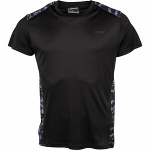 Kensis HOWEM Pánské sportovní triko, černá, veľkosť S