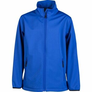 Kensis RORI JR Chlapecká softshellová bunda, modrá, velikost 140-146