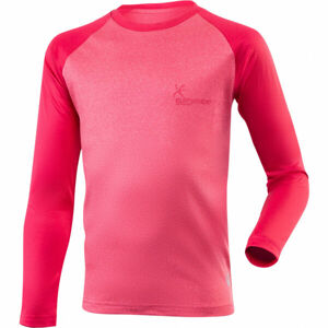 Klimatex SALMA Dětské outdoorové triko, růžová, velikost 122