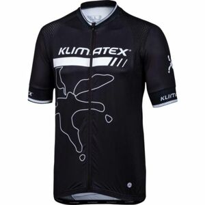 Klimatex ANIS černá XL - Pánský cyklistický dres se sublimačním potiskem