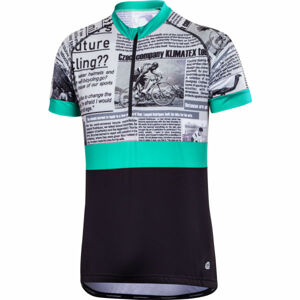 Klimatex BAREX Pánský cyklistický dres, černá, veľkosť XL