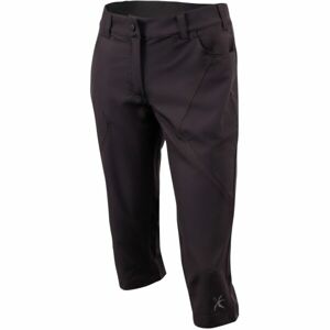 Klimatex PAIGE Dámské outdoorové 3/4 kalhoty, černá, velikost L