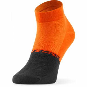 Kross ACTIVE MAN LOW Cyklistické ponožky, oranžová, velikost