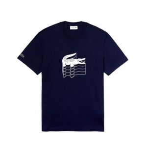 Lacoste MAN T-SHIRT černá XXL - Pánské tričko