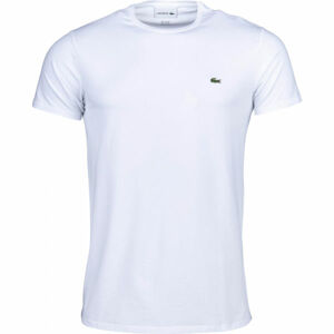 Lacoste ZERO NECK SS T-SHIRT bílá XXL - Pánské tričko