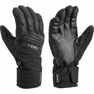 Leki SPACE GTX Sjezdové rukavice, černá, velikost 10.5
