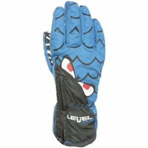Level LUCKY modrá 3 - Voděodolné celozateplené rukavice