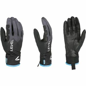 Level BACK XC Pánské lyžařské rukavice, černá, velikost M