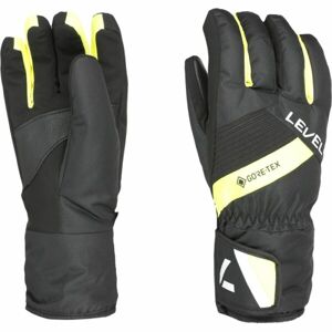 Level NEO JR Dětské lyžařské rukavice, černá, velikost XL