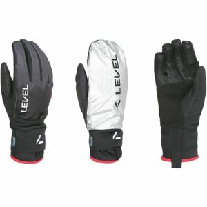 Level SKI ALPER LIGHT Pánské lyžařské rukavice, černá, velikost XL