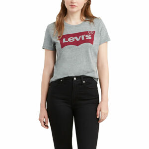 Levi's CORE THE PERFECT TEE Dámské tričko, šedá, veľkosť M