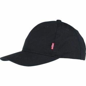 Levi's® CLASSIC TWILL RED TAB BASEBALL CAP Kšiltovka, černá, velikost