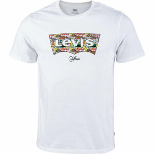 Levi's HOUSEMARK GRAPHIC TEE Bílá XL - Pánské tričko