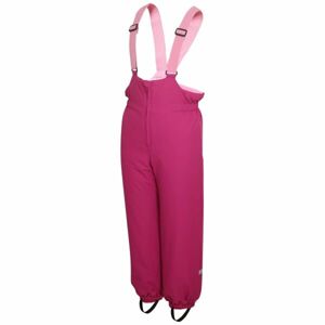 Lewro ARIEL Dětské zateplené kalhoty, růžová, velikost 104-110