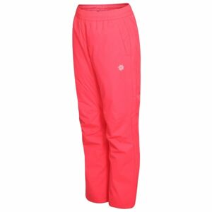 Lewro BRANDY Dětské zateplené kalhoty, růžová, velikost 152-158
