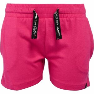 Lewro NARO Dívčí úpletové šortky, růžová, velikost 128-134