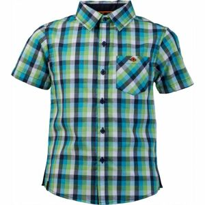 Lewro OLIVER Chlapecká košile, modrá, velikost 128-134