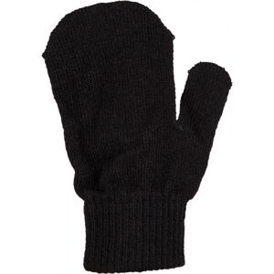 Lewro MEL černá Crna - Dětské pletené rukavice