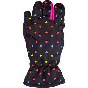 Lewro NEA černá 4-7 - Dívčí rukavice