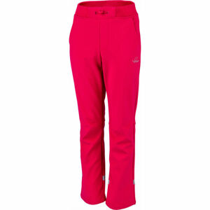 Lewro CARNOLO Dívčí softshellové kalhoty, Růžová, velikost 116-122