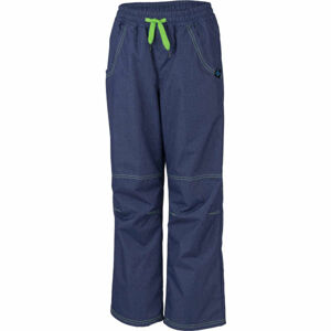 Lewro SIGI Dětské zateplené kalhoty, modrá, velikost 164-170