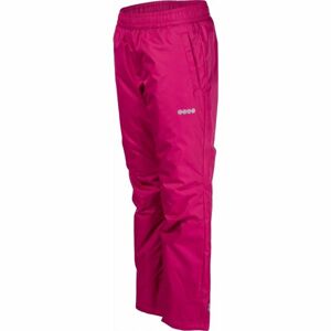 Lewro NASIM růžová 128-134 - Dětské zateplené kalhoty